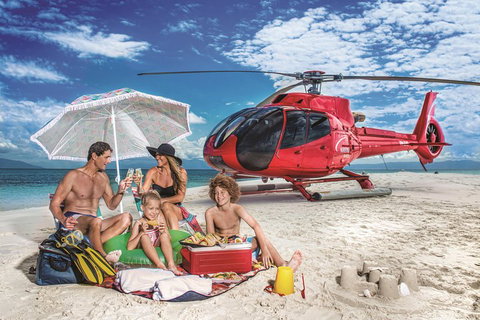 Private Helicopter Tour: Reef Island Snorkeling And Gourmet Picnic Lunch - ACT Tourism 0