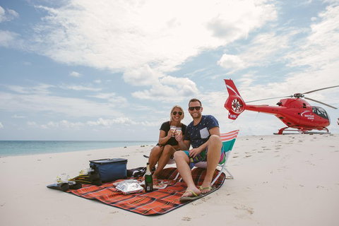 Private Helicopter Tour: Reef Island Snorkeling And Gourmet Picnic Lunch - ACT Tourism 1