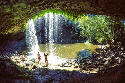 Byron Surrounds: Nimbin Waterfall Adventure - Swimming Tour - ACT Tourism 1