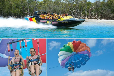 Gold Coast Jetboat And Parasail Combo - For 2 People - ACT Tourism 1