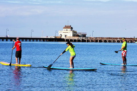 Private Stand-Up Paddle Board Lesson At St Kilda - ACT Tourism 1