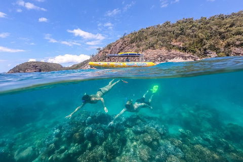 Great Barrier Reef Scenic Flight And Ocean Rafting Whitehaven Beach Day Trip - ACT Tourism 0