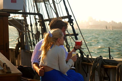 Sydney Harbour Tall Ship Wine & Canapes Evening Cruise - ACT Tourism 1
